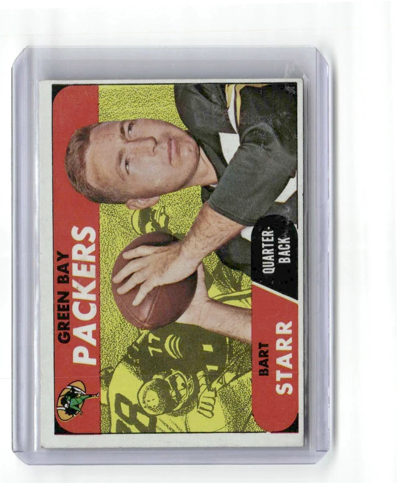 1968 Topps #1 Bart Starr EX - casi nuevo Foto 1 de 2