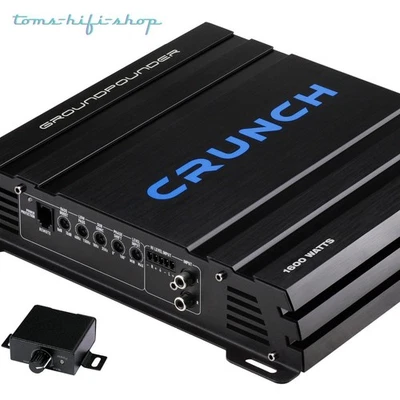 Crunch GPX-1600.1D 1-Kanal Verstärker Mono Endstufe Digital 1600 Watt GPX1600.1D - Bild 1 von 2