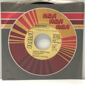 David Bowie-Young Americans (Long/Short)-RCA 10152-45 PROMO UNPLAYED - Picture 1 of 2