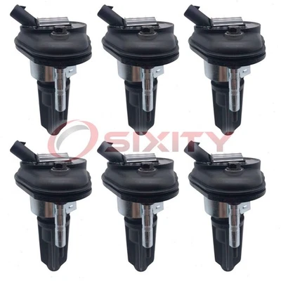 6 pc Hitachi Ignition Coils for 2004-2005 Buick Rainier 4.2L L6 Spark Plug ga - Image 1 of 4