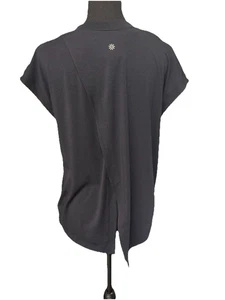 Top Athleta Essence Lejos del Cuerpo Pequeño S Negro Yoga Fitness Corbata Correr - Imagen 1 de 6