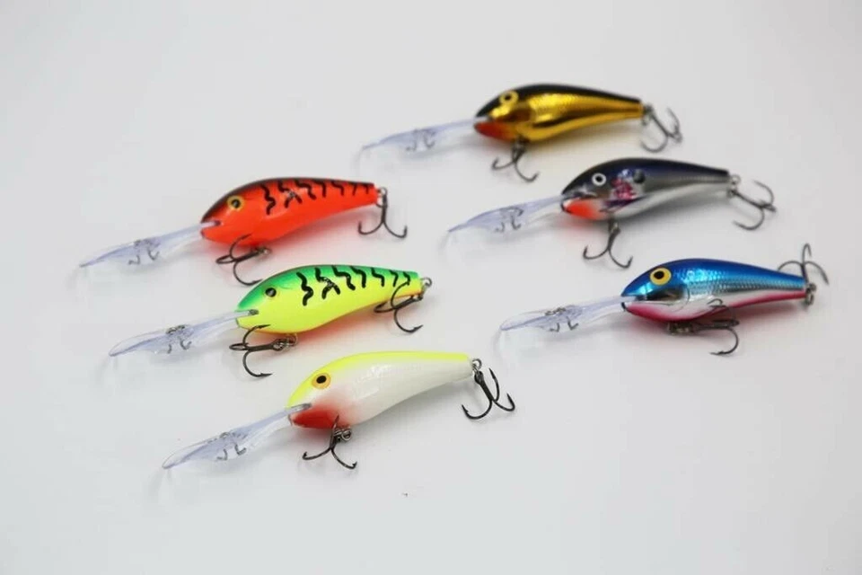 Rapala Deep Rattlin Fat Rap 7cm/20g Esche Artificiali Luccio Esca Luccio Duro - Immagine 1 di 1