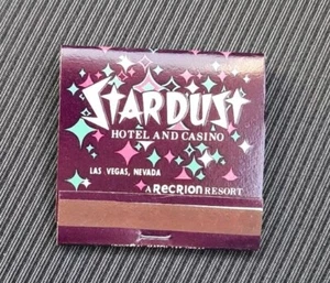 Vintage STARDUST Hotel and Casino Las Vegas Match Book NOS Unused - Picture 1 of 3