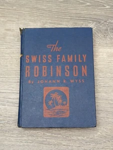 Die Schweizer Familie Robinson von Johann R. Wyss 1935 Whitman Buch Hardcover Vintage - Bild 1 von 9