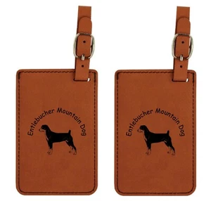 L3175 Entlebucher  Mountain Dog Luggage Tags 2Pk FREE SHIPPING   - Bild 1 von 2