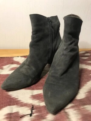 Coclico gray suede ankle boots, 38 (US 8), made in Spain - Image 1 of 4