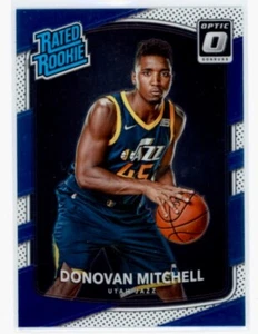 Panini Donruss Optic Rated Rookie Donovan Mitchell #188 RC M 2017-18 - Imagen 1 de 2