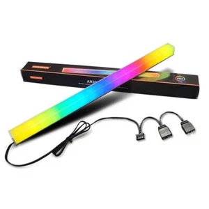 30cm Light Strip Aluminum Magnet RGB LED Color Lamp (4Pin+5V 3Pin) - Afbeelding 1 van 11