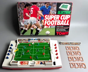 TOMY Electric SUPER CUP FOOTBALL type tabletop + pièces supplémentaires : WORKS - Imagen 1 de 17
