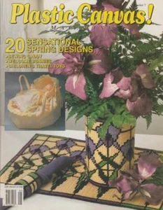 LOT/6 PLASTIC CANVAS! MAGAZINES NO. 7 THRU 12 - Picture 1 of 6
