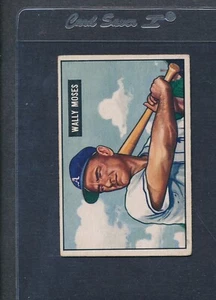 1951 Bowman #261 Wally Moses Athletics VG/EX *1792 - Bild 1 von 1