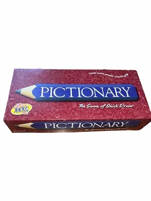 Juego de Mesa Pictionary Vintage Hasbro 1993 2000 - Completo En Caja Foto 1 de 4
