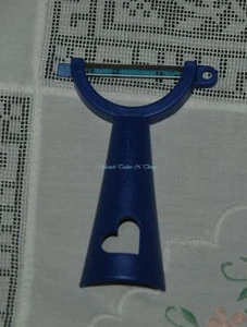 PELADOR CORAZÓN AZUL HORIZONTAL TUPPERWARE - Imagen 1 de 1