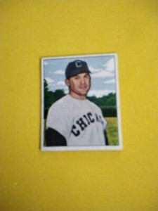 1950 Bowman Baseball Dave Philley #127 Chicago White Sox