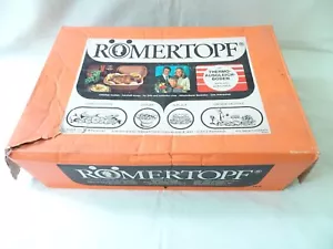 Römertopf original Keramik 113 Germany neuwertig und unbenutzt - Bild 1 von 11