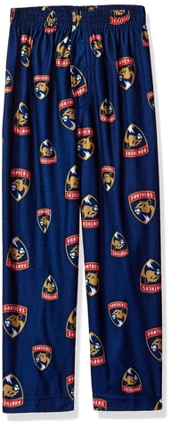 NHL Florida Panthers 4-7 Outerstuff Team Logo Lounge Pant, Team Color , Kids Cover