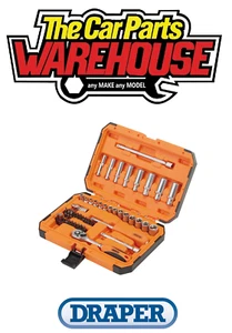 Draper 22109 Hi-Torq 6 Point Socket Set, 1/4in (47 Piece) - Picture 1 of 2