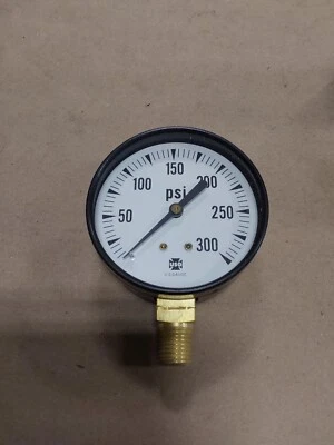 NEW 2 1/2" USG 0-300psi Pressure Gauge - Image 1 of 3