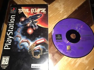 Total Eclipse Turbo (Sony PlayStation 1, 1995) No Case, Long box Booklet & Game - Picture 1 of 8