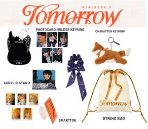TXT ACT: PROMISE Official Fox Keyring Chitarra Foto Borsa Chiavi Scrunchie +TRACCIA - Foto 1 di 20