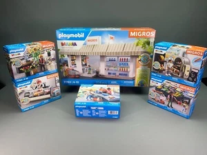 DVCED PLAYMOBIL MANIA EXCLUSIVITE MIGROS LOT 71763 71764 71765 71766 71767 71768 - Imagen 1 de 19