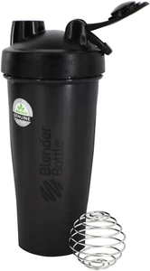 Classic Shaker Bottle Perfect for Protein Shakes and Pre Workout, 28-Ounce, B... - Picture 1 of 12