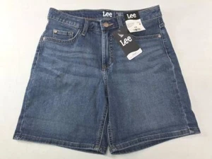 Lee Women's Mid Rise Regular Fit Shorts, Liberty, 6 M - Picture 1 of 2
