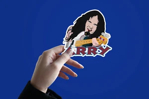 Steve Arry Harris Bass Iron Maiden Sticker - Scuderia GP - Picture 1 of 1