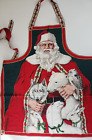 Christmas Bib Apron Santa St Nichols Bear Owl Wolf Seal Handmade