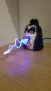 Kiss Gene Simmons Plasma Light Neon Tongue Rare Collectible 2006 Works Must See - Bild 1 von 10
