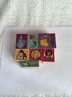 Disney : timbres en caoutchouc princesses : lot de 8 Cendrillon, jasmin, blanc neige et plus