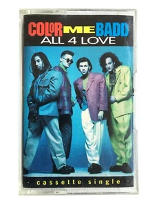 Color Me Badd - All 4 Love - Cassette Single W0053C - Picture 1 of 2