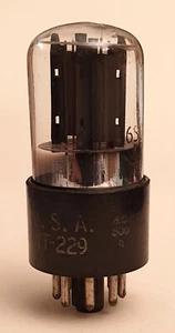 Une double triode VR-229 - 6SL7GT RCA - tested strong - Bild 1 von 1