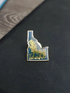 Vintage Idaho Pin Flower Shape Travel souvenir Hat Lapel Pin ek - Imagen 1 de 2