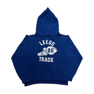 Vintage Leeds Track 1980 Hoodie - Picture 1 of 4
