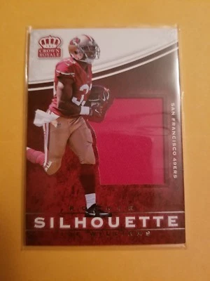 Joe Williams 2017 Crown Royale Jumbo Rookie Silhouette Jerseys #33 - Image 1 of 2