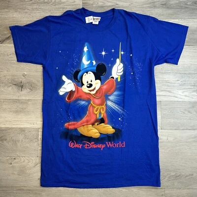 Walt Disney world Sleepwear Mickey Mouse Fantasia Wizard Adult One Size NEW - Image 1 of 4