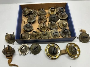 25x Nice Antique Kerosene Oil Lamp Burners Size #2 Threads - Lot "A" - Picture 1 of 9