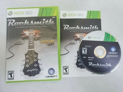 Rocksmith (Microsoft Xbox 360) Tested Working Free Fast Shipping  - Image 1 of 2