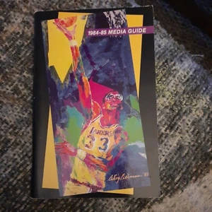 1984-85 Los Angeles Lakers Media Guide / Yearbook Jabbar Magic Worthy 144 PGS CL - Bild 1 von 8