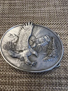 Siskiyou Pewter Eagle Belt Buckle - Picture 1 of 3
