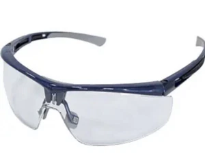 North T5900NBL Safety Eyewear Narrow Blue/Clear-NEW - Picture 1 of 4