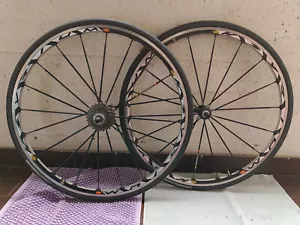 COPPIA RUOTE MAVIC KSYRIUM SL SSC Black - Foto 1 di 4