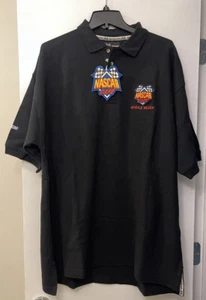 RARE Vintage Nascar Cafe Myrtle Beach Men Graphic T-Shirt Collared Size XXL NEW - Picture 1 of 15