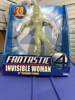 Figura de acción Biz Marvel Fantastic 4 Jessica Alba Mujer Invisible 2005 De colección Foto 1 de 4