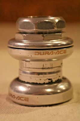 Auriculares roscados vintage Shimano HP-7410 Dura-Ace 1 pulgada, 26,4 Race Foto 1 de 4