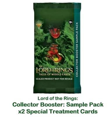 MTG Collector Booster Sample Pack, Lord of the Rings - Magic Commander 2 Cards - Image 1 of 3