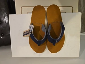 Sandalias chanclas Hari Mari Scouts para hombre índigo/gris seguro para barco talla 12 nuevas - Imagen 1 de 4