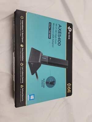 TP-LINK AXE 5400 ARCHER TXE 70UH WIFI HIGH GAIN WIRELESS USB ADAPTER ~NEW~ - Image 1 of 4