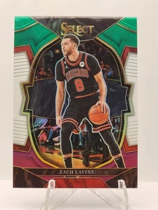 2022-23 Panini Select - Concourse Zach LaVine #34 Green White Purple Prizm [L1] - Bild 1 von 2